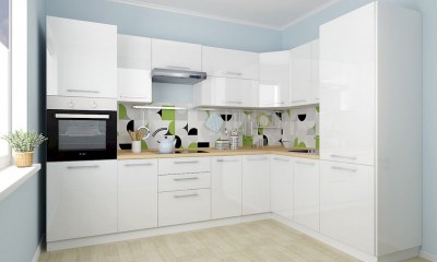 Глянцевые кухни