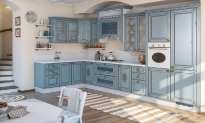 Кухни с патиной